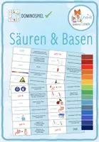 Vorschau - Spiele - Säuren und Basen - Domino Spiel - Deckblatt