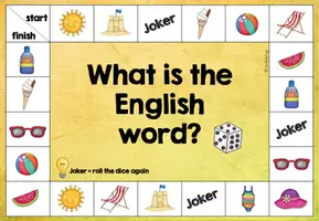 Vorschau - Spiele - Würfelspiel Wortschatz "at the beach" - Seite 3