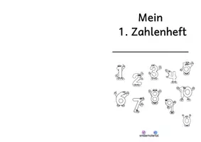 Vorschau - Arbeitsblätter - Zahlenübungsheft Klasse 1 - Mein 1. Zahlenheft - Seite 3