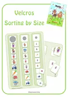 Vista previa - Unidades / Secuencias / Situaciones de Aprendizaje - Velcro: Sorting By Size - Portada