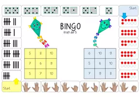 Vorschau - Spiele - Bingo Kraft der 5 (Zahlenraum 10) - Seite 2