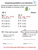 Vorschau - Arbeitsblätter - Mathe Klasse 3 Wiederholung – + - Seite 3