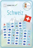 Vorschau - Spiele - Kantone der Schweiz – Dominospiel - Deckblatt