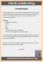Vorschau - Arbeitsblätter - Kinderolympiade Version 2 - Seite 1