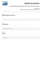 Vorschau - Unterrichtsreihen - Komplette Planung des Schuljahres Klasse 2 / Ma, D, Sachkunde - Seite 1