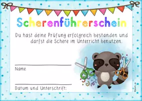 Vorschau - Anderer Materialtyp - Scherenführerschein (für Waschbärenklassen) - Seite 3
