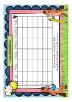 Vorschau - Lehrpläne/Lehrermaterial - Stundenplan Pferdeklasse Schulanfang - Seite 1