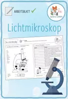 Vorschau - Arbeitsblätter - Mikroskop - Arbeitsblatt - Deckblatt