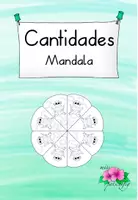 Vista previa - Manualidades / Dibujos para colorear - Cantidades Mandala - Portada