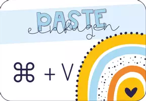 Vorschau - Poster - Shortcuts/Kurzbefehle im Regenbogen-Style - Seite 3