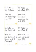 Vorschau - Spiele - Ich habe...Wer hat...? Spiel Stellenwert ZR 100 - Seite 1