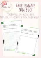 Vorschau - Arbeitsblätter - Arbeitsmappe zum Buch "Großer Wolf & kleiner Wolf" - Deckblatt