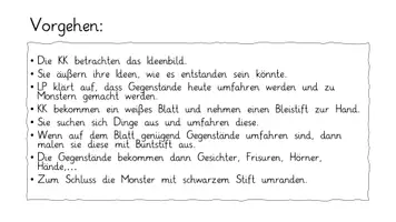Vorschau - Stundenentwürfe - Kunst: Monster aus Alltagsgegenständen gestalten - Seite 2