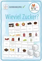 Vorschau - Spiele - Wieviel Zucker? - Zuordnungsaktivität - Deckblatt
