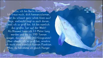 Vorschau - Präsentationen/Tafelbilder - Meeresbewohner - Cliparts und Lesetexte - Seite 2