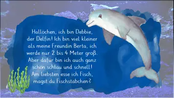 Vorschau - Präsentationen/Tafelbilder - Meeresbewohner - Cliparts und Lesetexte - Seite 3