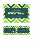 Vista previa - Juegos / Gamificación - PERIODITRIVIAL JUEGO DE LA TABLA PERIÓDICA - Portada