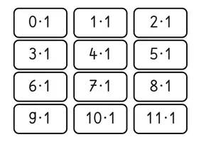 Vorschau - Stationenlernen - Lernspiele zum Einmaleins: Domino, Puzzle, Lernkärtchen - Seite 3