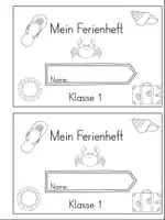 Vorschau - Arbeitsblätter - Sommerferienheft - Klasse 1 - Seite 2