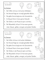 Vorschau - Arbeitsblätter - Sommerferienheft - Klasse 1 - Seite 3