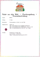 Vorschau - Bildkarten - Kinder aus aller Welt / Kontinente: Personenbeschreibung (Zuordnungsspiel) - Deutsch / DaZ - Kl. 3/4 - Seite 1