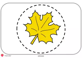 Vorschau - Arbeitsblätter - Graphomotorische Übungen - HERBST - erstes Suchsel - einkreisen - Seite 2