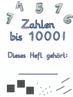 Vorschau - Arbeitsblätter - Zahlenraumerweiterung bis 1000 - Seite 1