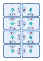 Vorschau - Stationenlernen - Einmaleins Training: 15 Puzzle (alle Reihen, gemischte Reihen) - Seite 2