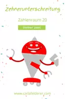 Vorschau - Spiele - Immer zwei Zehnerunterschreitung im Zahlenraum 20 - Deckblatt