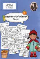 Vorschau - Arbeitsblätter - Rechenmalblätter Herbst | ZR 20 Klasse 1 - Deckblatt