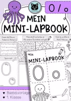 Vorschau - Unterrichtsreihen - Mini-Lapbook | Buchstabe O/o | Buchstabeneinführung - Deckblatt