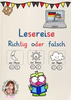 Vorschau - Unterrichtsreihen - Richtig oder falsch - Wörter lesen - Deckblatt