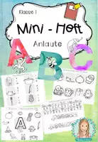 Vorschau - Arbeitsblätter - Anlaute Klasse 1 Miniheft | Anfangsunterricht Grundschule - Deckblatt