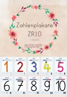 Vorschau - Poster - Zahlenplakate "die kleine Eins" 2 Versionen Zifferneinführung - Deckblatt