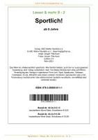 Vorschau - Arbeitsblätter - Lesen & mehr - Lesetraining: Sportlich! 9 J. – Bd. 2 - Seite 1