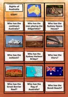 Vorschau - Spiele - Set "sights of Australia" - Deckblatt