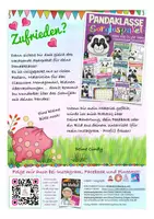Vorschau - Mal- und Bastelvorlagen - Lesezeichen Pandaklasse Schulanfang - Seite 3