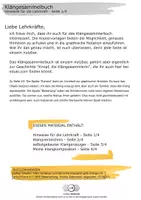 Vorschau - Arbeitsblätter - Klängesammelbuch: Klänge erzeugen und nutzen - Seite 1