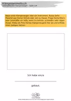 Vorschau - Arbeitsblätter - Klängesammelbuch: Klänge erzeugen und nutzen - Seite 3