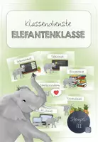 Vorschau - Lehrpläne/Lehrermaterial - Klassendienste Elefantenklasse - Deckblatt