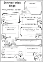 Vorschau - Arbeitsblätter - Sommerferien Bingo (Chalkys) - Seite 2