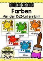 Vorschau - Poster - Bildkarten - Farben - Deckblatt