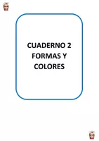 Vista previa - Hojas de trabajo - CUADERNO 2 FORMSAS Y COLORES - Portada