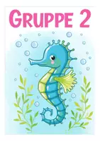Vorschau - Mal- und Bastelvorlagen - Gruppenschilder Seepferdchenklasse kostenlos - Seite 2