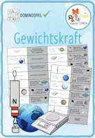 Vorschau - Spiele - Gewichtskraft – Domino Spiel - Deckblatt