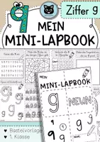 Vorschau - Unterrichtsreihen - Mini-Lapbook | Ziffer 9 | Zifferneinführung - Deckblatt