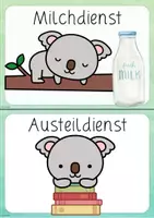 Vorschau - Bildkarten - Koala | Dienste für das Klassenzimmer | Tafelmaterial - Seite 3