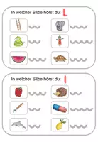 Vorschau - Spiele - Übungskarten - In welcher Silbe hörst du den Laut - Seite 2