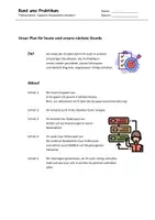 Vorschau - Arbeitsblätter - Typische Situationen im Praktikum meistern - sich richtig verhalten - Seite 1