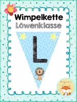 Vorschau - Anderer Materialtyp - Wimpelkette - Löwenklasse - Deckblatt